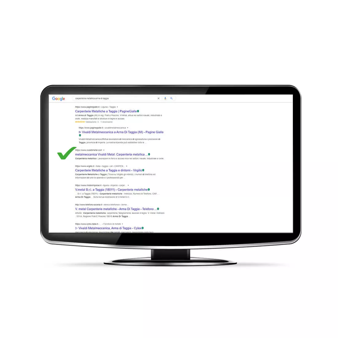 Il progetto SEO Vivaldi Metalmeccanica